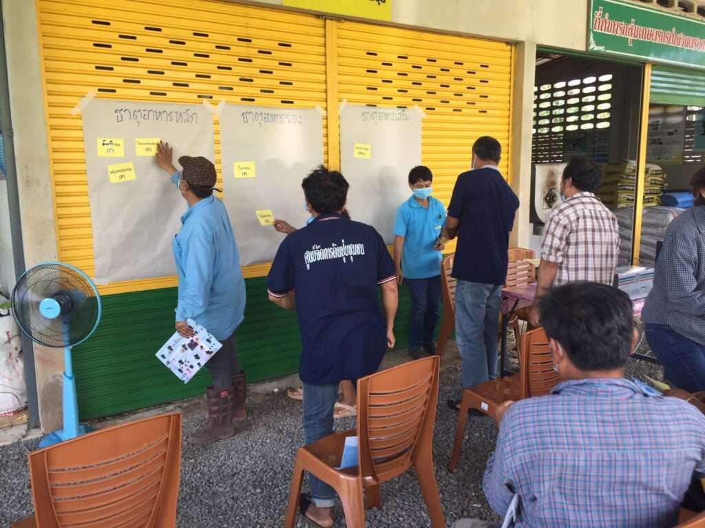 จกรรม ศดปช.ตรอกนอง จันทบุรี อบรบเกษตรกรใช้ปุ๋ยสั่งตัด ลดต้นทุนผลิต