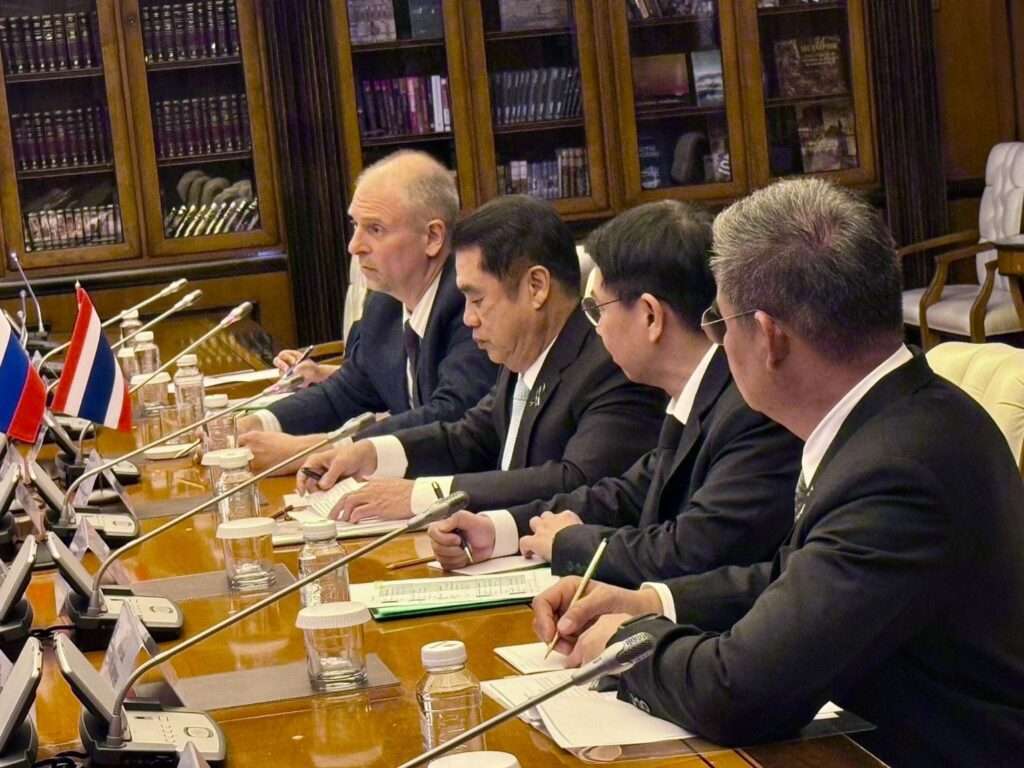 คณะทำงานกระทรวงเกษตรและสหกรณ์ของไทย เร่งเจรจากับผู้แทนรัฐบาลรัสเซีย
