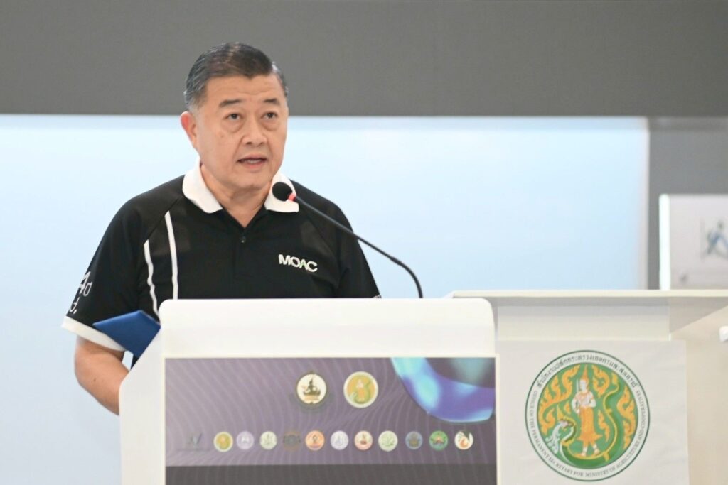 นายวิณะโรจน์ ทรัพย์ส่งสุข ปลัดกระทรวงเกษตรฯ แถลงความสำเร็จโครงการบูรณาการข้อมูล One Data