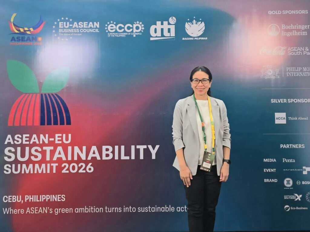 ดร. กาญจนา ขวัญเมือง รองเลขาธิการสำนักงานเศรษฐกิจการเกษตร ในงาน ASEAN-EU Sustainability Summit 2026